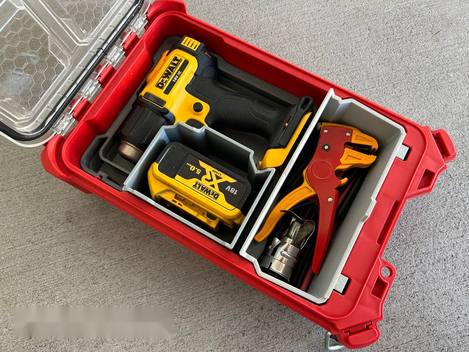 Inserto Packout para pistola de calor Dewalt